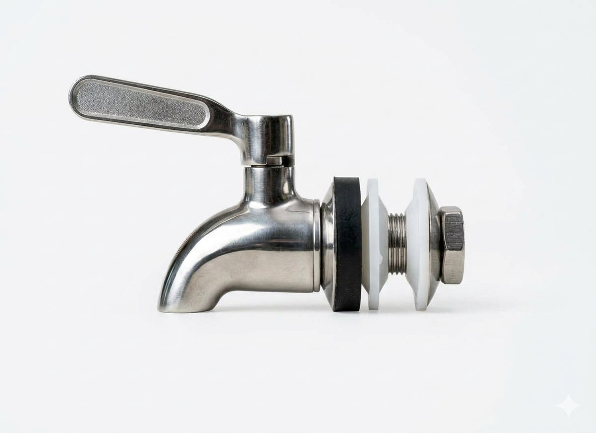 Stainless Steel Tap-For Dome Style Purifier